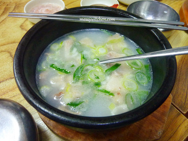 Dwaeji Gukbap At Jongjeom Halmae Restaurant @ Busan, South Korea